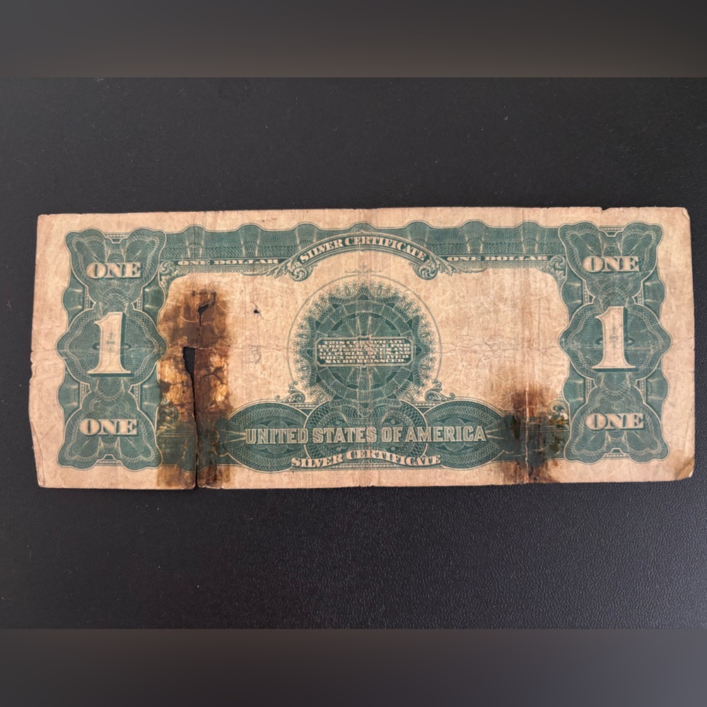 1899 1 Dollar “Black Eagle “ Silver Certificate - Picture 2 of 7